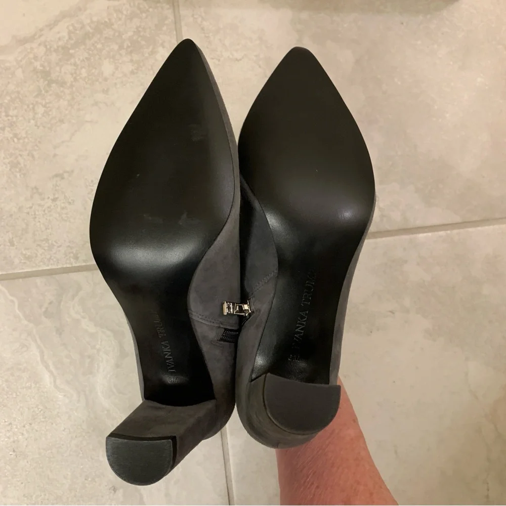 Ivanka Trump Lettie suede boots shoes size 6